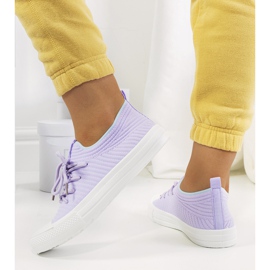 Deportivas mujer Medina violeta 1