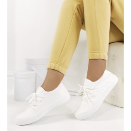 Deportivas mujer Medina blancas blanco 2