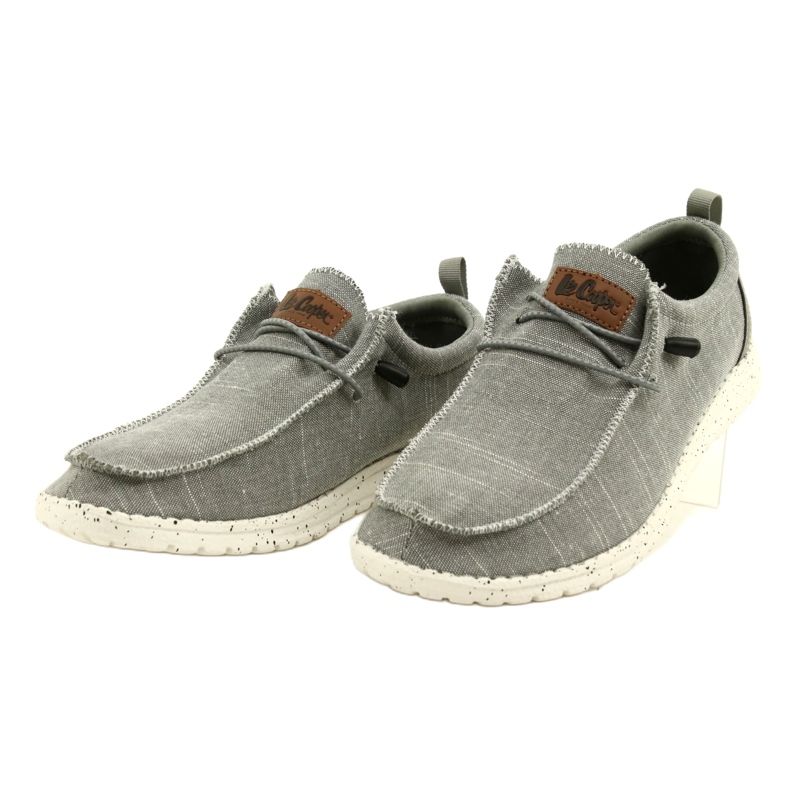 Lee Cooper LCW-22-32-1209M Mocasines ligeros gris 3