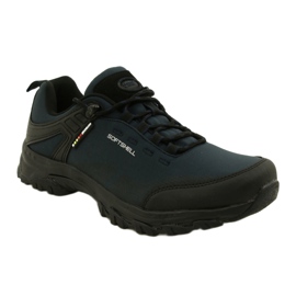 American Club Zapatos de trekking americano impermeable softshell WT83/22 azul marino 1