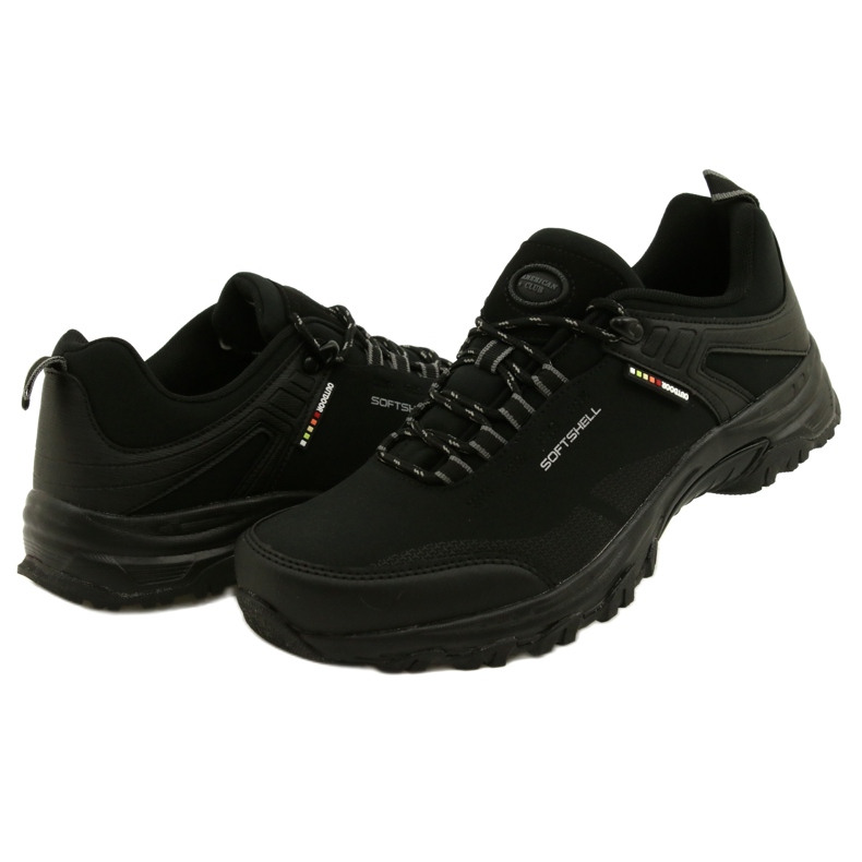 American Club Zapatillas deportivas americanas ADI softshell impermeable WT83/22 negro 4