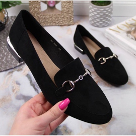 Mocasín negro con decoración Sergio Leone W SK360 1