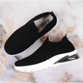 Zapatillas deportivas sin cordones Potocki W WOL57A negro 3