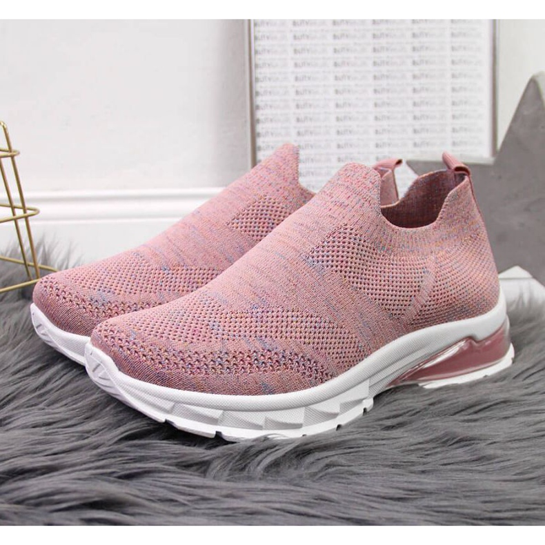 Zapatillas deportivas sin cordones Potocki W WOL57B rosa rosado 2