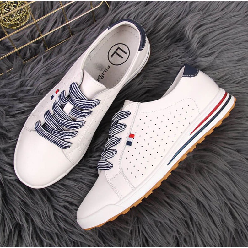 Deportivas de piel Filippo W PAW312 blanco 2