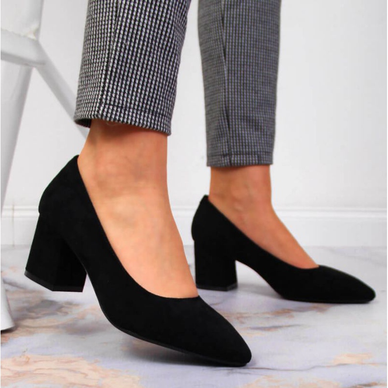 Salón tacones altos Sergio Leone W SK358A negro 2