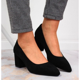 Salón tacones altos Sergio Leone W SK358A negro 3