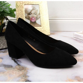 Salón tacones altos Sergio Leone W SK358A negro 4