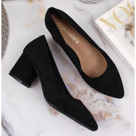Salón tacones altos Sergio Leone W SK358A negro 5