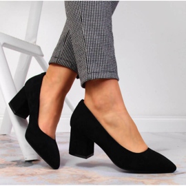 Salón tacones altos Sergio Leone W SK358A negro 6