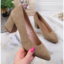 Salón tacones altos Sergio Leone W SK358B beige 1