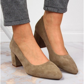 Salón tacones altos Sergio Leone W SK358B beige 3
