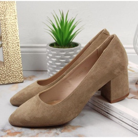 Salón tacones altos Sergio Leone W SK358B beige 4