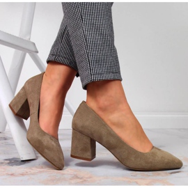 Salón tacones altos Sergio Leone W SK358B beige 6