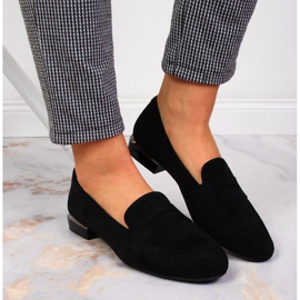 Zapatos mocasín negros Sergio Leone W SK359 3