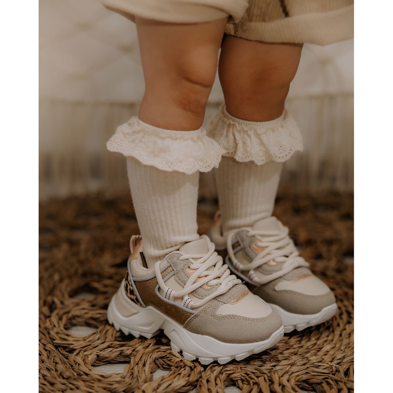 Zapatillas Deportivas Infantiles Deportivas Beige Rommie 2