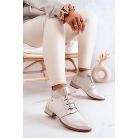 Botas Mujer Cuero Maciejka Beige claro 04744-22 7