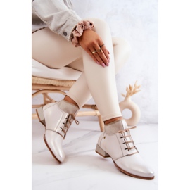 Botas Mujer Cuero Maciejka Beige claro 04744-22 6