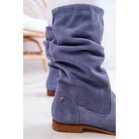 Botas Mujer Ante Maciejka 05057-06 Azul 1