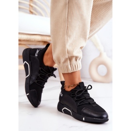 Vinceza Calzado deportivo Sneakers Slip-on Negro Marvene 3