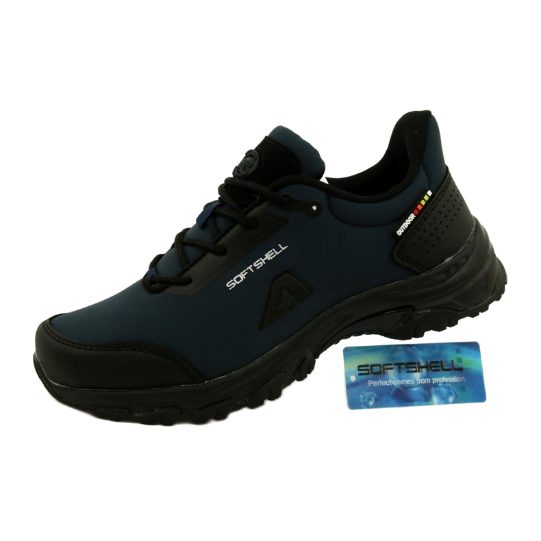 American Club Zapatillas Deportivas American Softshell Impermeable WT90/22 azul marino 5