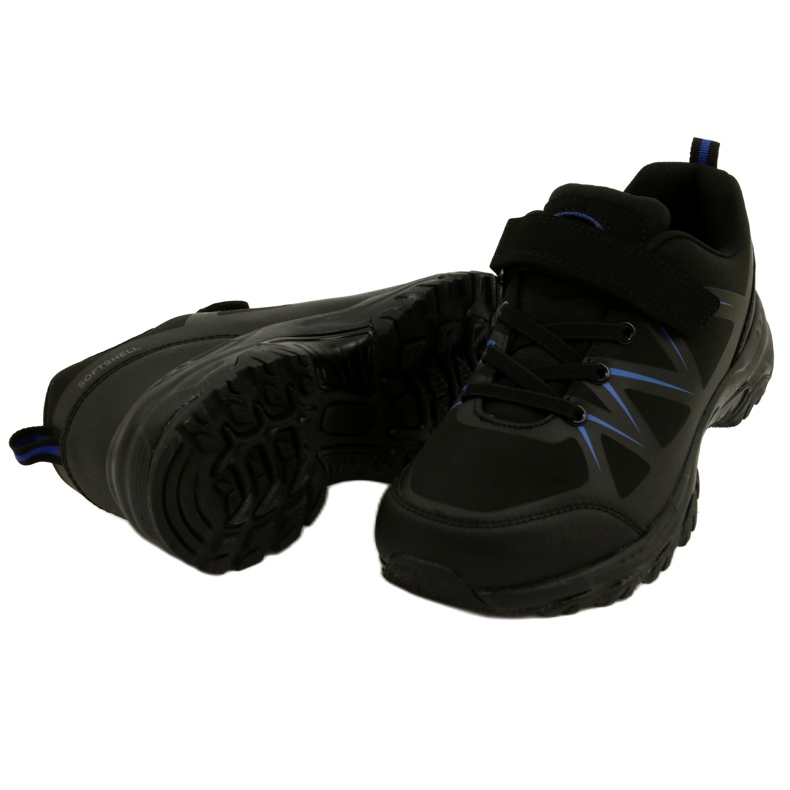 American Club Zapatillas Deportivas Americanas Softshell Con Velcro WT95/22 negro 4