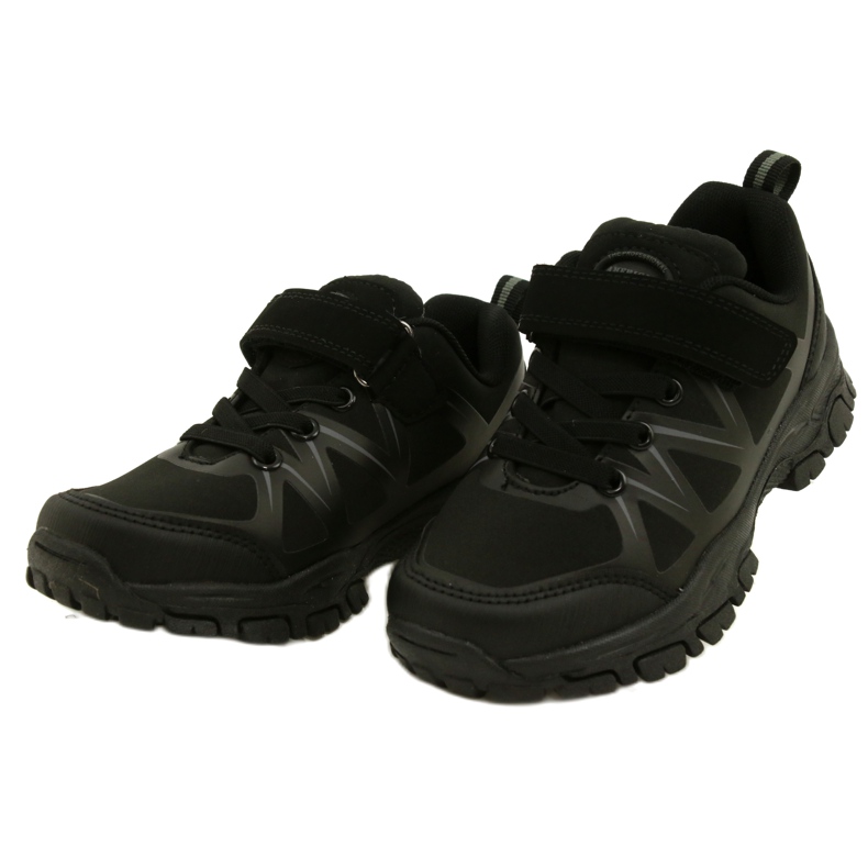 American Club American Softshell Sports Shoes para velcro WT94/22 Black negro 3