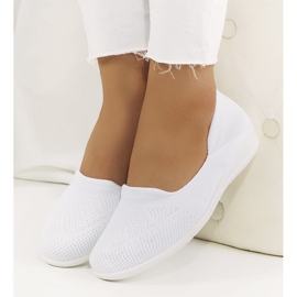 Zapatillas blancas de mujer de Briggs blanco 1