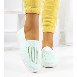 Deportivas caladas Tanya verdes 1 Deportivas caladas Tanya verdes 1