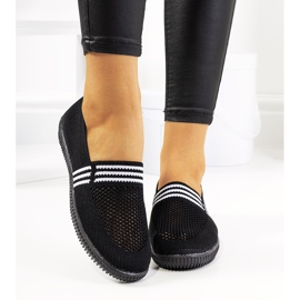 Deportivas caladas Tanya negras negro 1