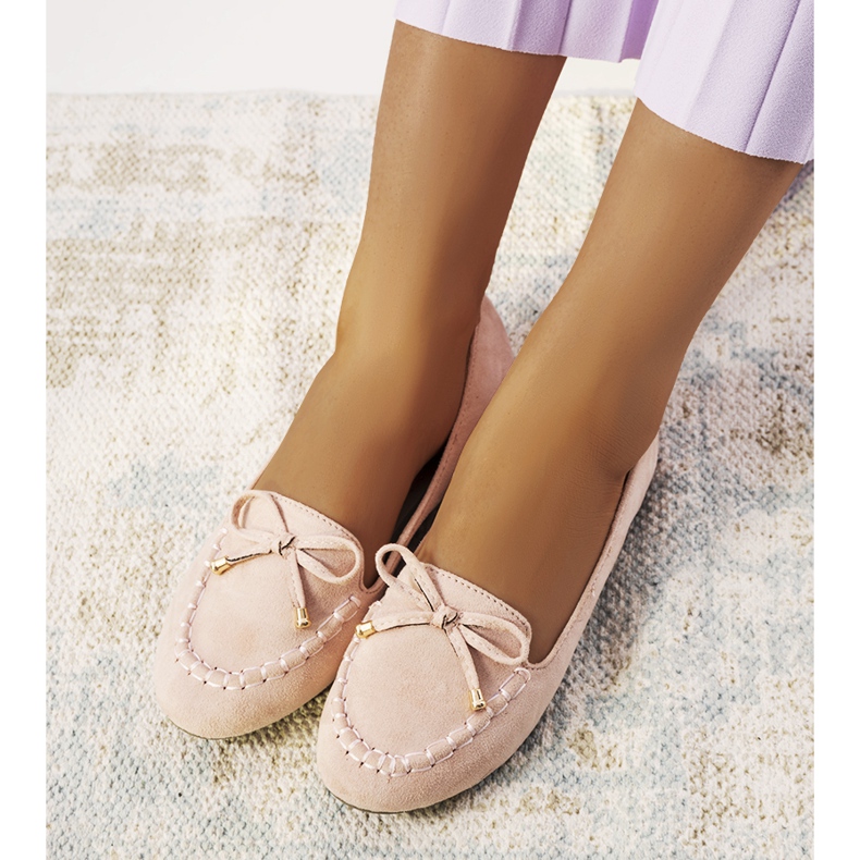 Mocasines mujer rosa Santoro rosado 2