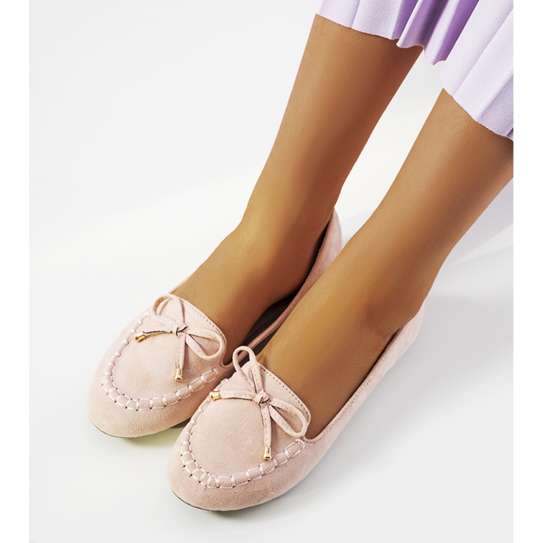 Mocasines mujer rosa Santoro rosado 1