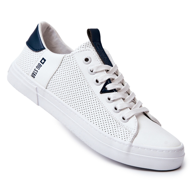 Sneakers Hombre Piel Big Star JJ174226 Blanco 1