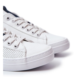 Sneakers Hombre Piel Big Star JJ174226 Blanco 3