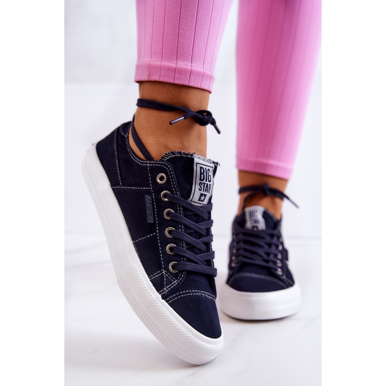 Sneakers Mujer Big Star JJ274099 Sneakers azul marino 2
