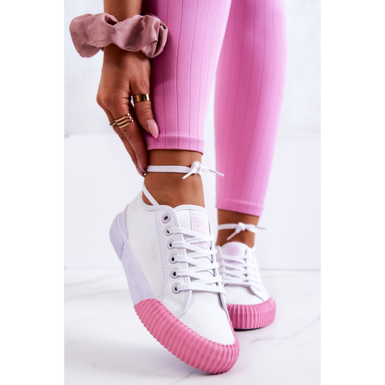 Material Zapatillas Big Star JJ274111 Zapatillas blancas blanco 1