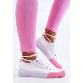 Material Zapatillas Big Star JJ274111 Zapatillas blancas blanco 4