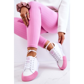 Material Zapatillas Big Star JJ274111 Zapatillas blancas blanco 6