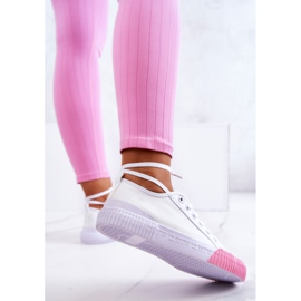 Material Zapatillas Big Star JJ274111 Zapatillas blancas blanco 5