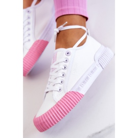 Material Zapatillas Big Star JJ274111 Zapatillas blancas blanco 8