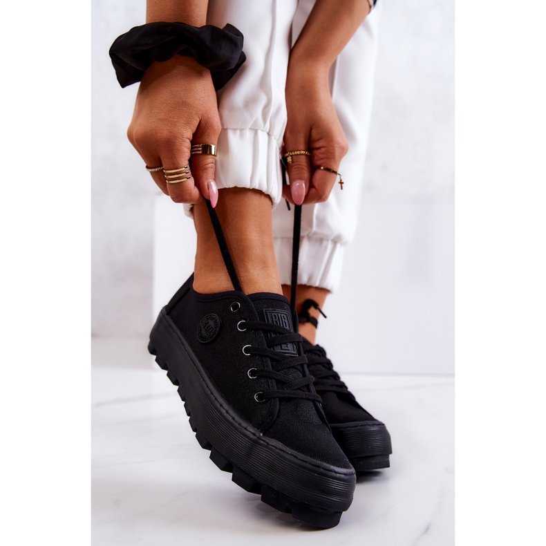 Sneakers de Mujer On The Big Star JJ274489 Negro Plataforma 1