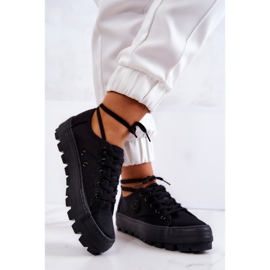 Sneakers de Mujer On The Big Star JJ274489 Negro Plataforma 3