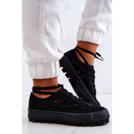 Sneakers de Mujer On The Big Star JJ274489 Negro Plataforma 5