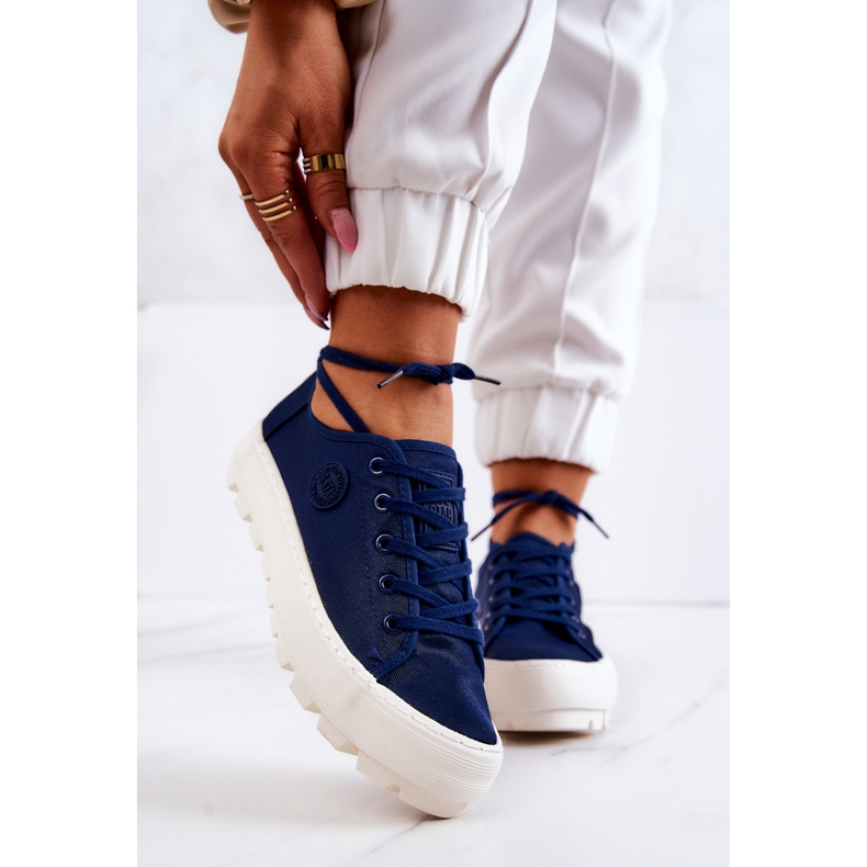 Sneakers Mujer Big Star JJ274491 Azul Marino 1