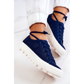 Sneakers Mujer Big Star JJ274491 Azul Marino 6