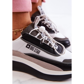 Zapatillas Sport Sneakers Big Star JJ274998 Blanco y Negro beige gris 4
