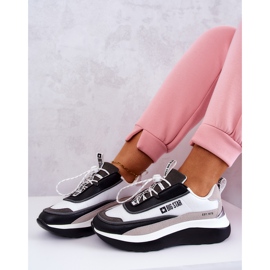 Zapatillas Sport Sneakers Big Star JJ274998 Blanco y Negro beige gris 8