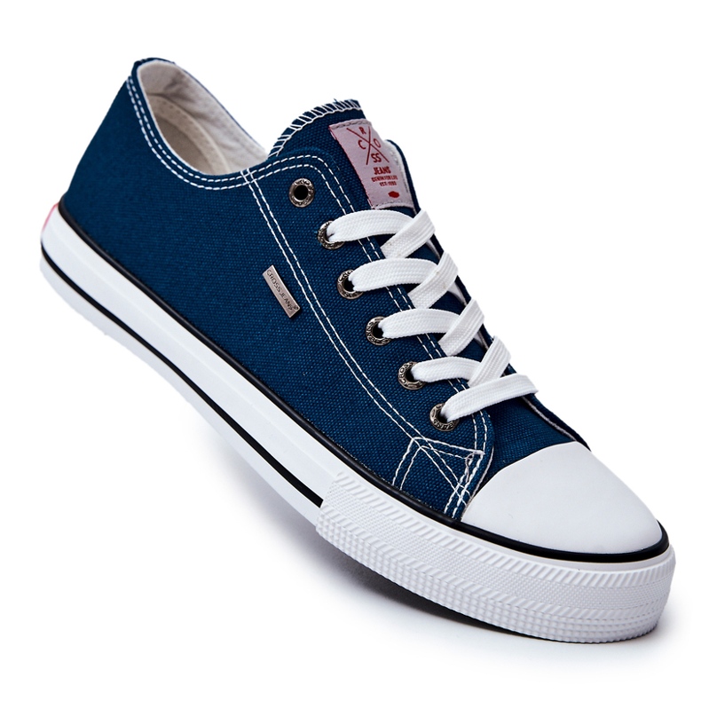 Zapatillas Clásicas de Hombre Cross Jeans JJ1R4004C Azul Marino 1