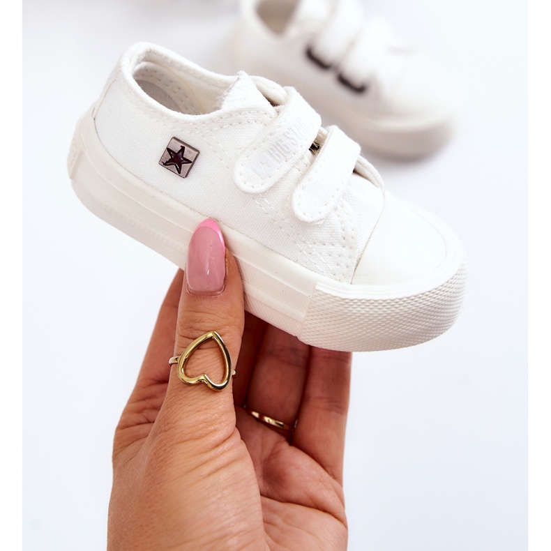 Zapatillas Clásicas Infantiles Big Star JJ374037 Blanco 1