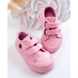Zapatillas Clásicas Infantiles Big Star JJ374040 Rosa rosado 3